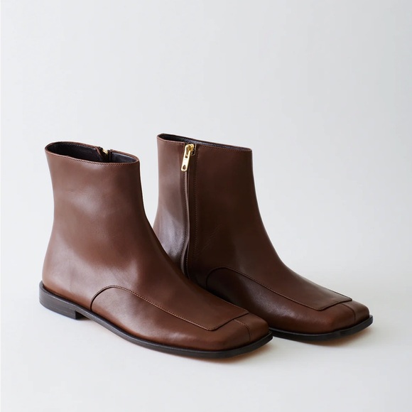 Tibi | Shoes | Tibi Wax Calf Mario Low Boot | Poshmark